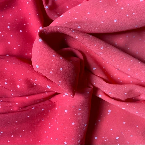 Eshakti ombré star print Georgette dress - Picture 5 of 16